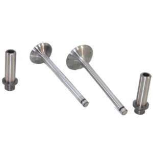 Lister HR HRW Inlet Exhaust Valve & Guide Set